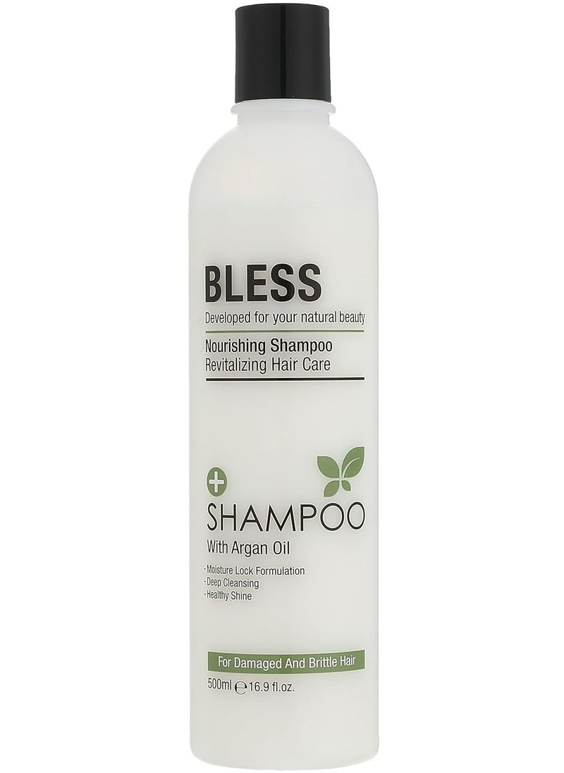 Bless Shampoo with Argan Oil 500 ML  - Image 1