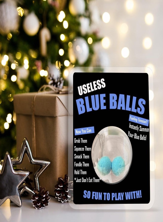 Gears Out Useless Blue Balls Gag Gift for Men - Relieves Tension - Silly Stocking Stuffers Men Love White Elephants Unisex Secret Santa Valentines Birthday Easter Basket Filler Adults - Image 3