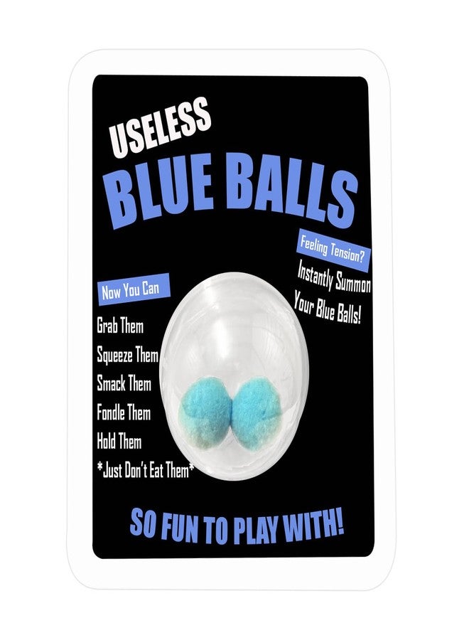Gears Out Useless Blue Balls Gag Gift for Men - Relieves Tension - Silly Stocking Stuffers Men Love White Elephants Unisex Secret Santa Valentines Birthday Easter Basket Filler Adults - Image 4
