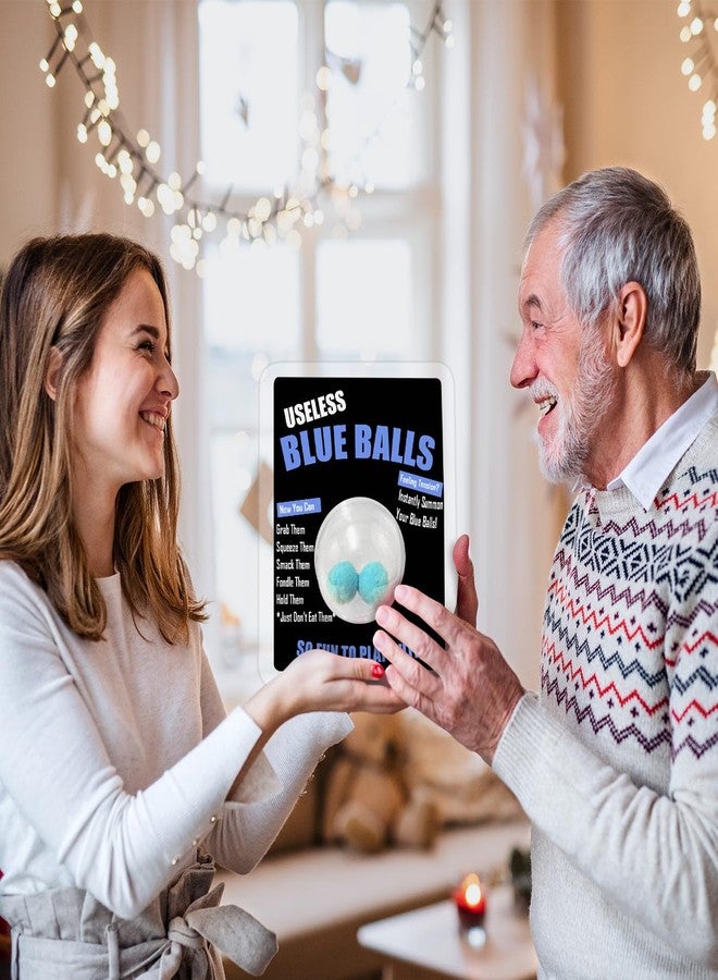 Gears Out Useless Blue Balls Gag Gift for Men - Relieves Tension - Silly Stocking Stuffers Men Love White Elephants Unisex Secret Santa Valentines Birthday Easter Basket Filler Adults - Image 2