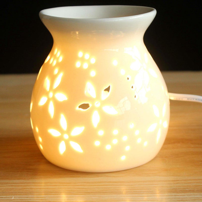 Hollow Flower Stove Household Censer Ceramic Incense Burner Adorn - Image 2