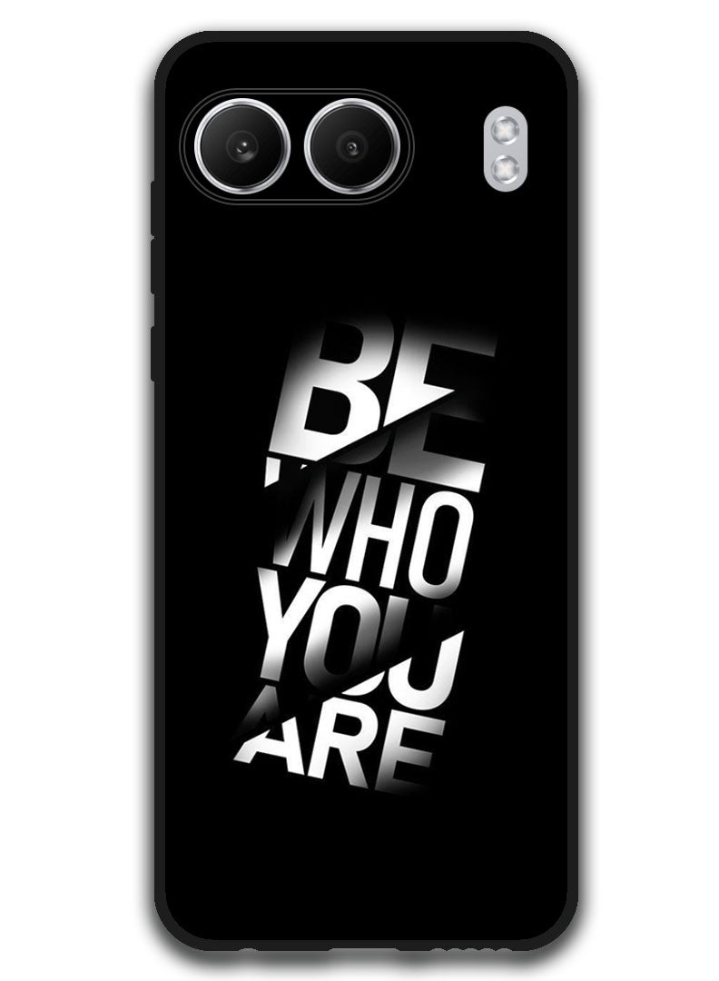 Theodor Protective Case Anti Scratch Shock Proof Bumper Cover For OnePlus Nord 4 Be who you are - Image 1