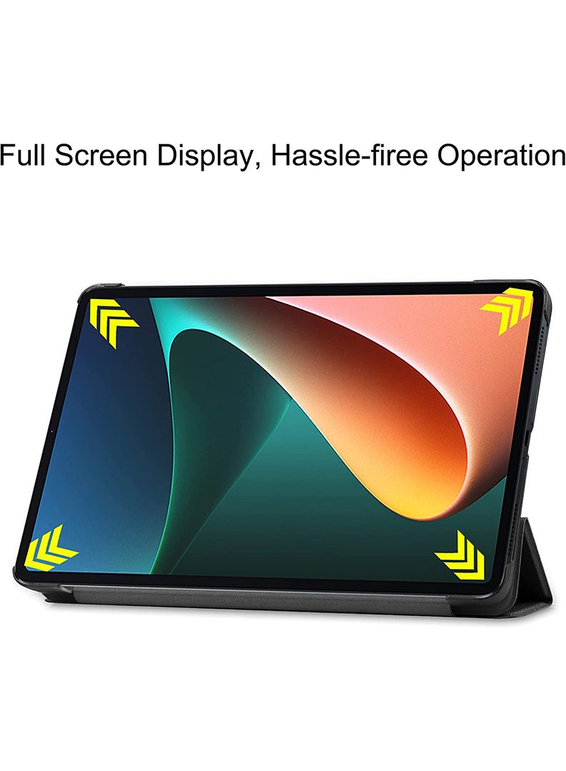 Theodor Protective Flip Case For Xiaomi Pad 5 - Pad 5 Pro With Trifold Stand Auto Wake Sleep Shockproof Cover Dont panic its organic copy - Image 5