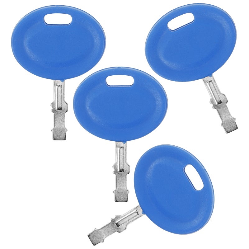 4pcs Riding Mower Ignition Key, Spare Keys Replacement Lawn Mower Ignition Keys for Lawn Mower Starter Mowers Accessories - Image 1