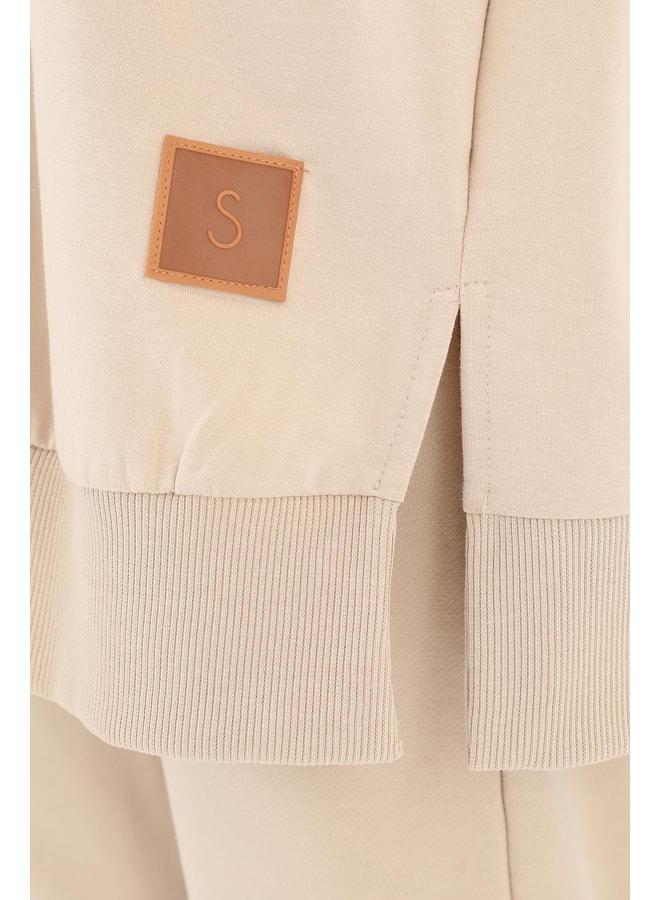 Soul Women's Basic Tunic - 30644TUN - DARK BEIGE - Image 3