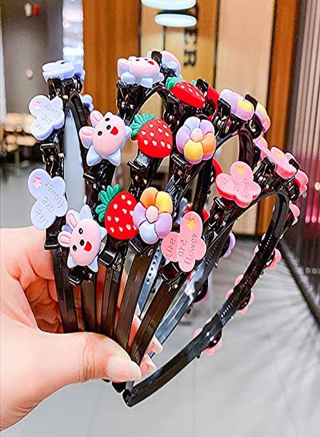 SIMAR ART 3 pcs Cute Flower Headbands for Girls - Colorful Daisy Hairbands for Toddlers & Kids - Soft & Stretchable Hair Accessories, Parties & Gifting (random) - Image 2