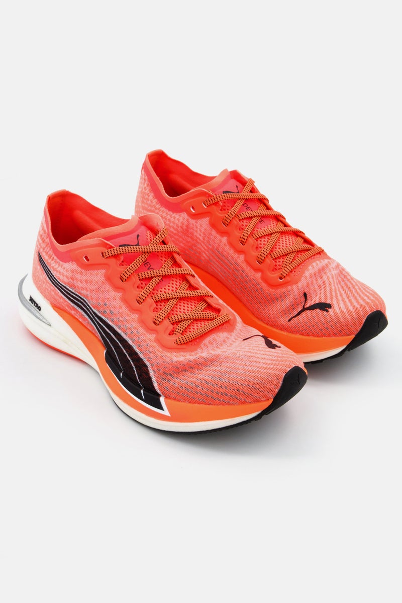 PUMA أحذية جري نيترو للنساء، برتقالية - Image 1