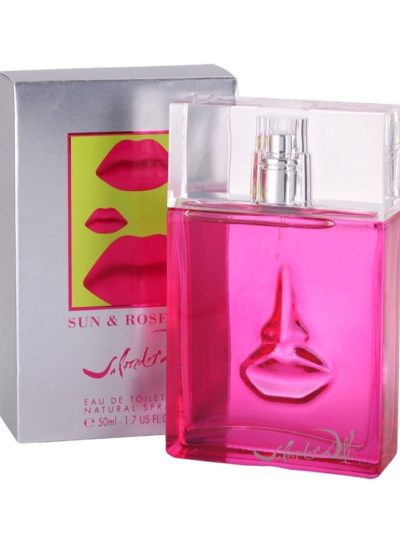 سلفادور دالي صن اند روزيز للنساء 50 مل - او دى تواليت