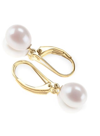 PAVOI PAVOI 14K Yellow Gold Plated Freshwater Cultured Pearl