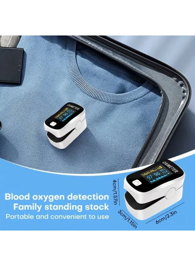 iCare Fingertip Pulse Oximeter Blood Oxygen Saturation Monito Portable Oxygen Monitor with OLED Screen - Image 4