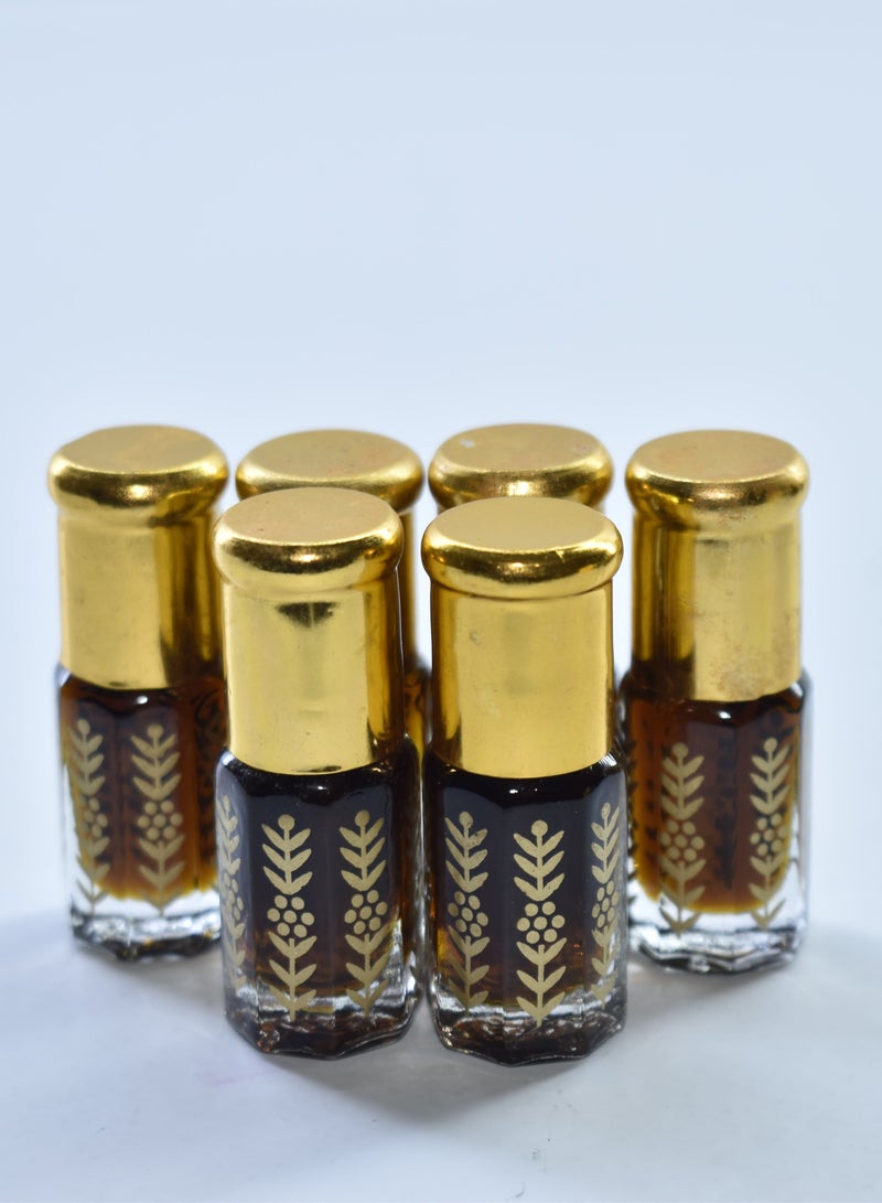 6 قطعة دهن عود كمبودي 3 مل