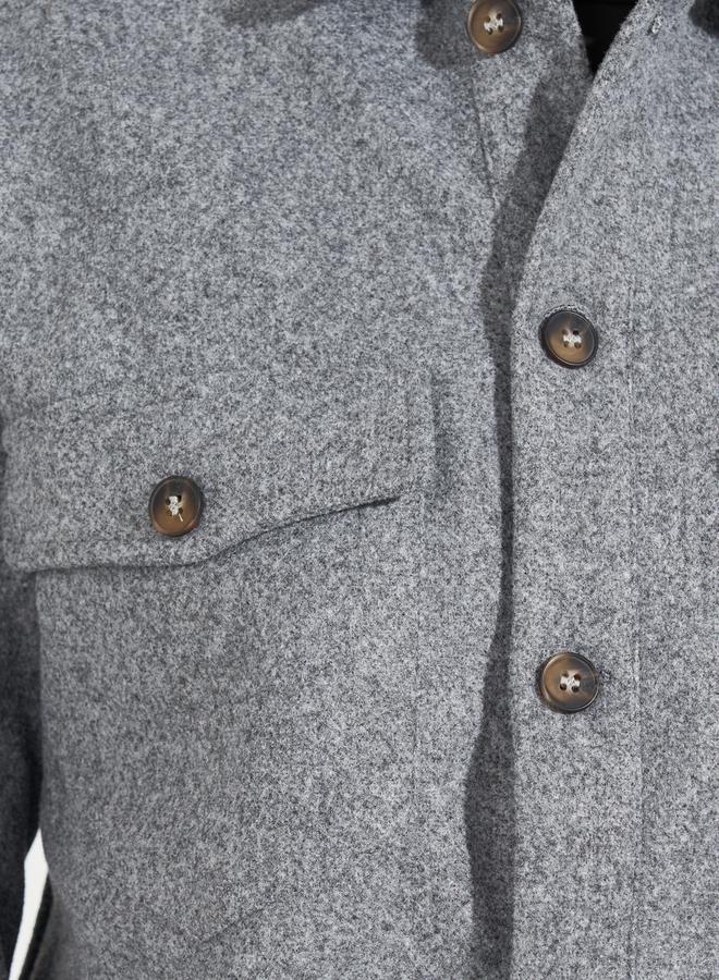 Styli Oversized Longline Wool Like Shacket - Image 4