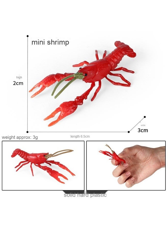 NIBEMINENT Realistic Ocean Creatures Lobster Model - Bring the Ocean World to Life at Home