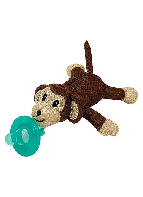 Pacifier Friend With Pacifier - "Moe" Monkey