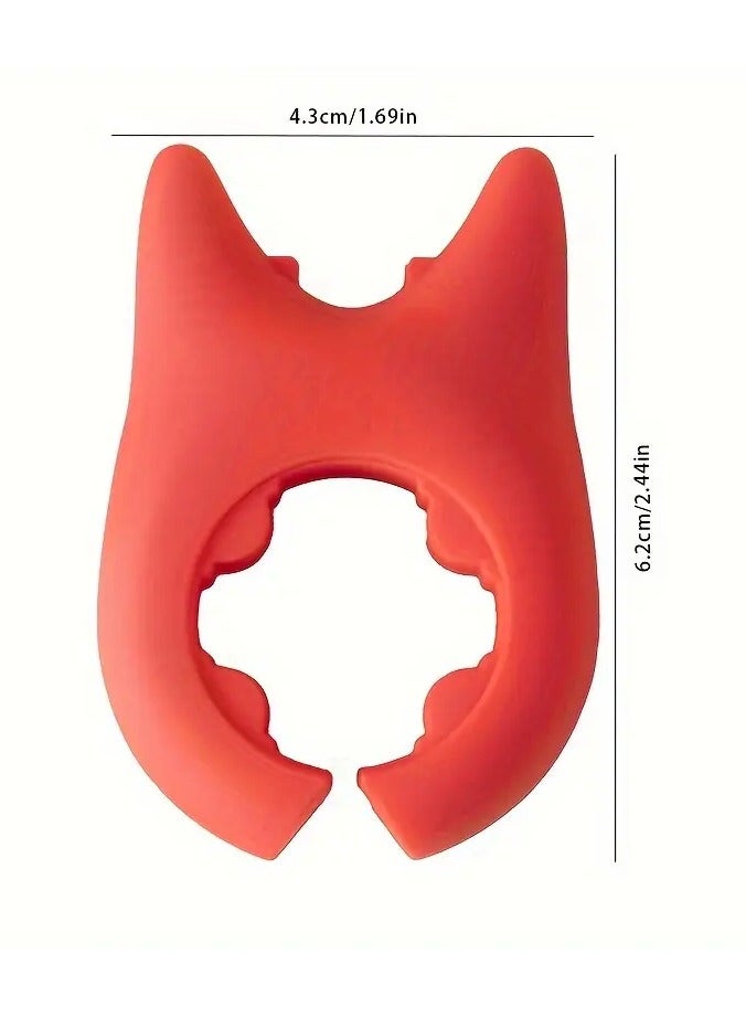 Goolsky Easy-Install No-Drill Kitchen Spatula Holder - Anti-Overflow Pot & Vegetable Spoon Rest, Durable Plastic - Image 3