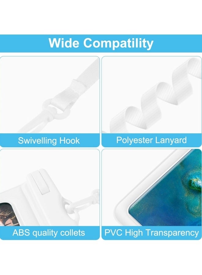 GGEROU Waterproof Phone Pouch Universal IPX8 Waterproof Phone Case with Detachable Lanyard Cellphone Dry Bag for Phone Up to 7.2" Underwater Screen Touchable Travel Beach Essentials,1 Pack - Image 5
