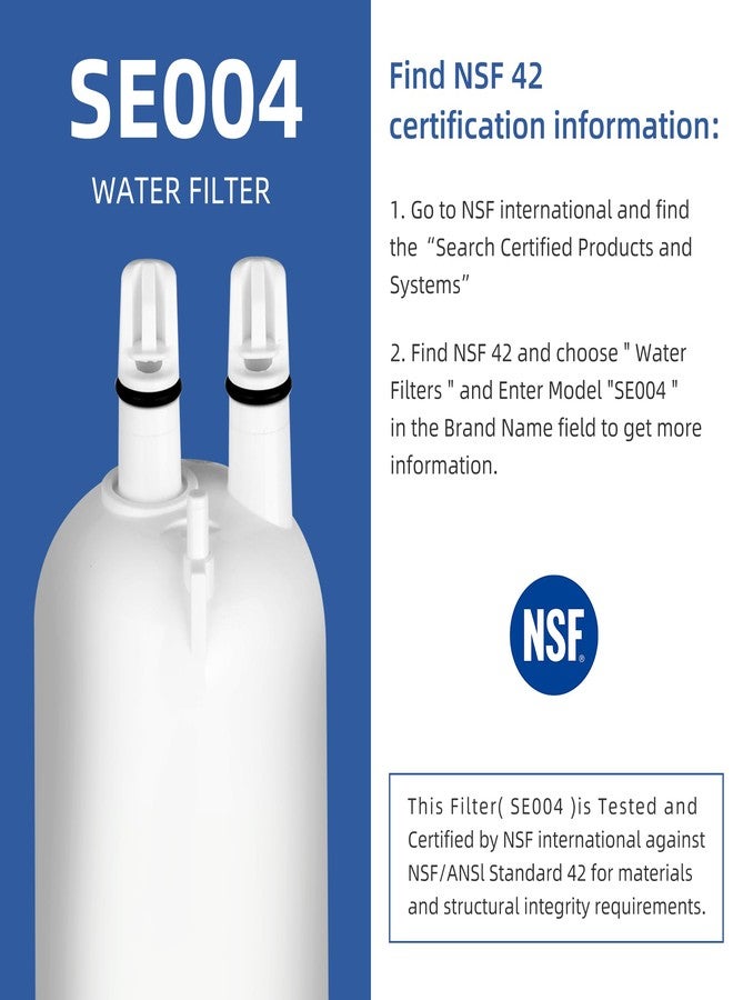 SETFEEL 4396841 Water Filter Replacement, Compatible with EDR3RXD1, 4396841, 4396710, Filter 3, 9083, 46-9083,46-9030, 9030 Water Filter (3 Pack) - Image 2