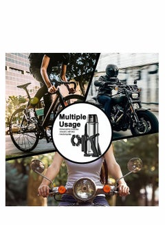Y&D Small Bike Water Bottle Holder For 6-7.5 Cm Diameter Bottle Bicycle Cage Road Mountain Bikes Adjustable Grip Buttons Lightweight Strong Cup Outdoor Cycling Black  - Image 3