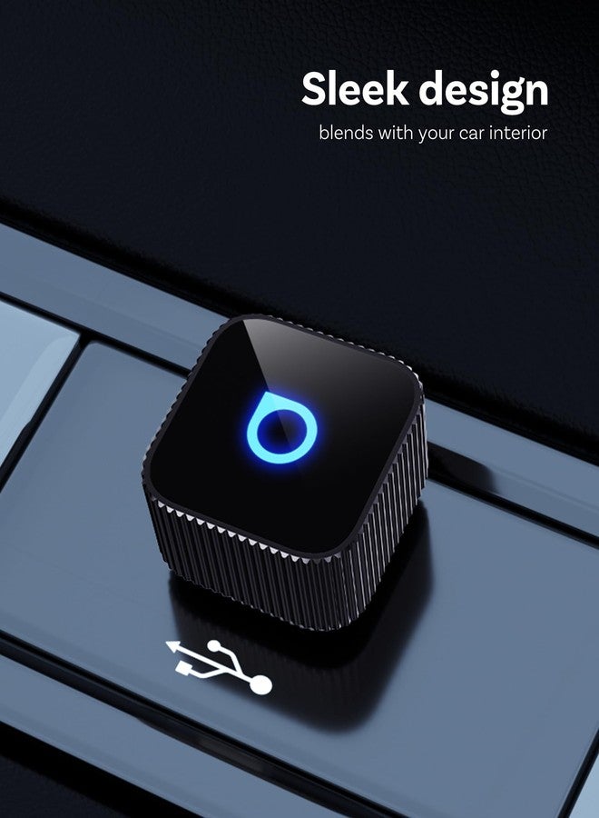 Ottocast Mini Cube 3.0 USB C Wireless CarPlay Adapter, Android Auto Wireless Adapter, Plug & Play with Fast Auto-Reconnect, Mini Car Adapter - Image 5