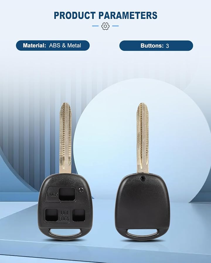 لكزس IS300 2001 2005 جهاز التحكم عن بعد للدخول بدون مفتاح بديل لجهاز التحكم HYQ1512V 3 أزرار - Image 5