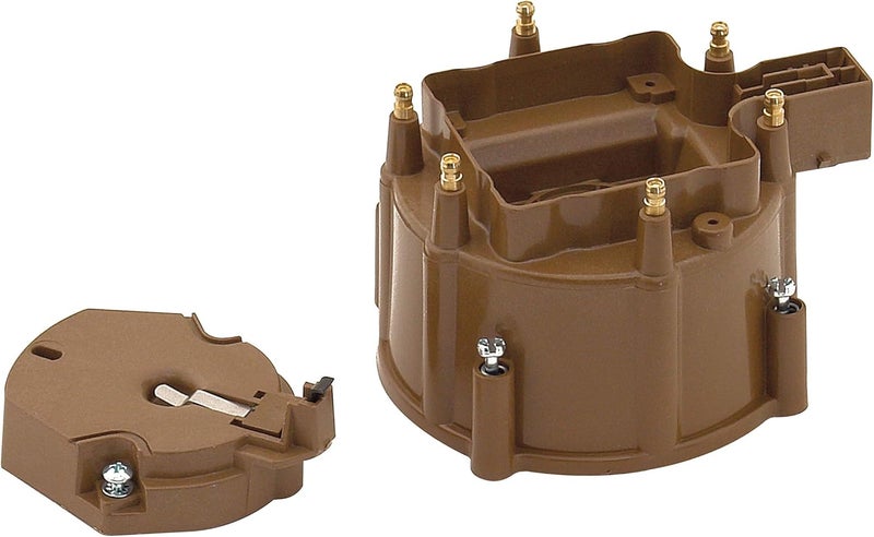 8129 Distributor Cap & Rotor Kit - HEI Style - Brown