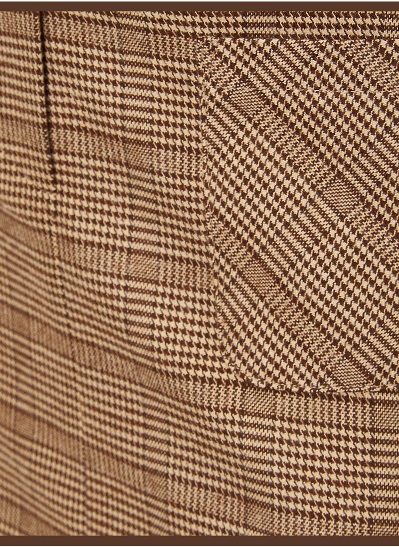 KOTON Check Skirt