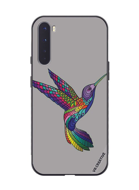Protective Case Cover For OnePlus Nord Flying Bird Design Multicolour