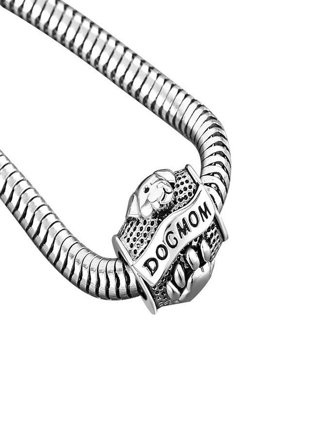 MiiFort Dog Mom Puppy Paw Print Charm fits Pandora Charms Bracelets Pet Animal Mother Women Bead - Image 3