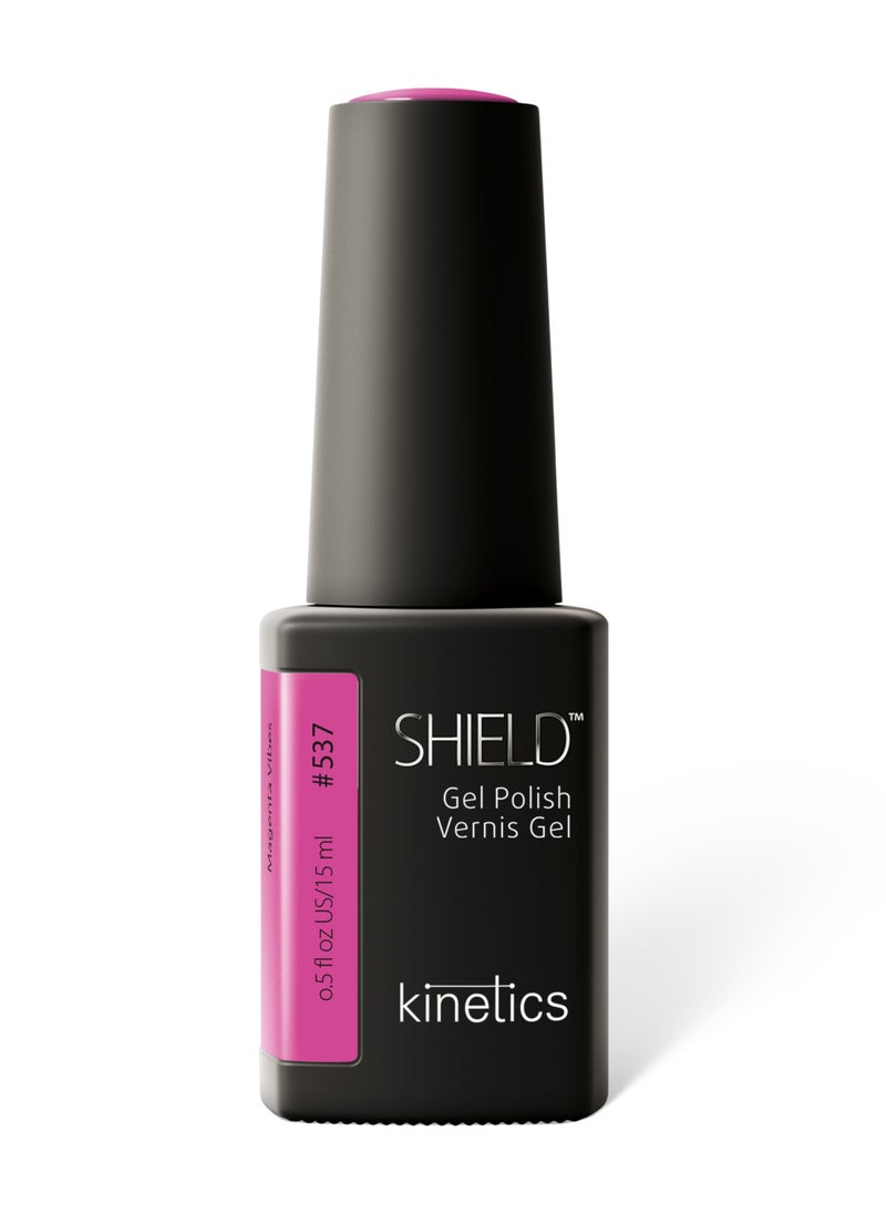 KINETICS SHIELD GEL POLISH 15 ML | #537 MAGENTA VIBES  - Image 1