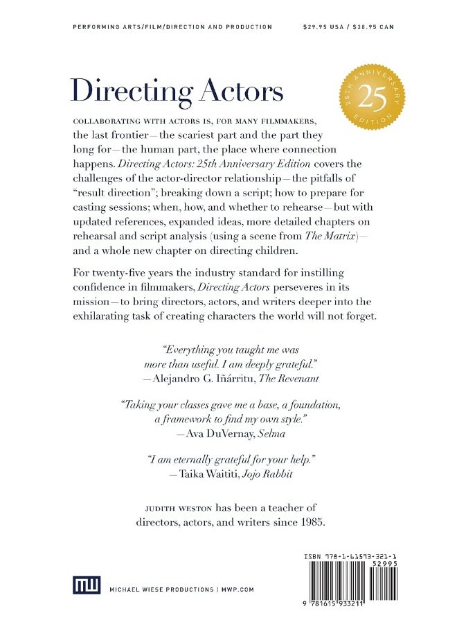 null - Directing Actors: 25th Anniversary Edition: Creating Memorable Performances for Film and Television - Image 1
