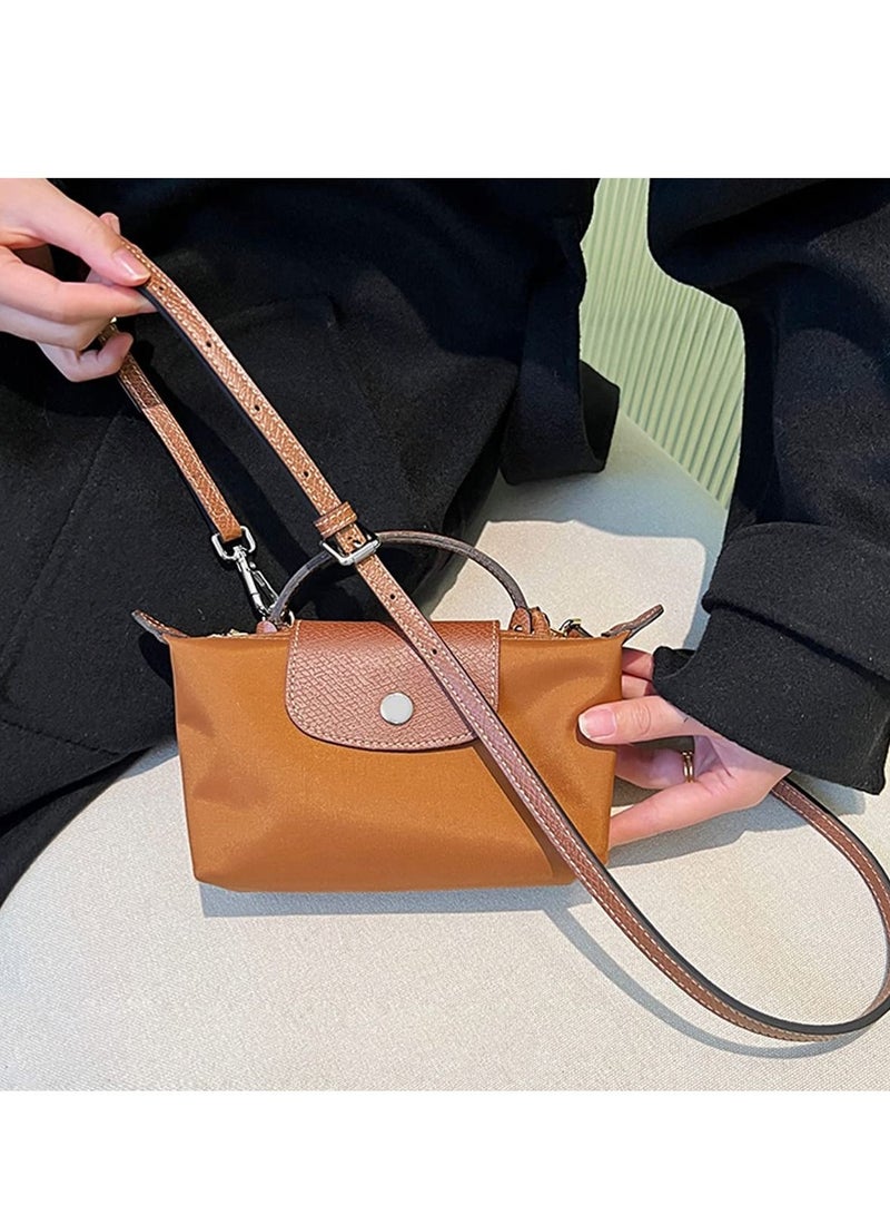 Excefore Leather Purse Straps, Replacement Crossbody, Adjustable Shoulder Strap for Mini Le PLIAGE Handbag Conversion Kit, Long Adjustable  - Image 4