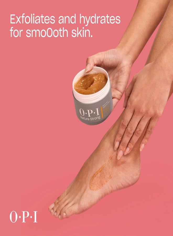 OPI Nature Strong Nails & Skin - Smooth It Out Hand & Foot Scrub | Gently Exfoliates Rough, Dry Skin for Moisturizing, Hydrated Skin | 8.4 Fl Oz | 250 mL - Image 5