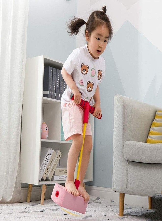 TECH LOGO ELECTRONICS Jumping Bouncer pogo Toy High Elastic Rubber Kids Jumper Toys Up to Innovative Bouncing Toys for Kids Training Improved Children's Balance Pogo Stick Great Gift for Boys and Girls (Multicolor) (Blue) - Image 4