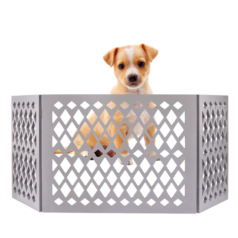 Free Standing Pet Gate  Pet Gate for Small Dogs  Free Standing Dog Gate for Stairs  Freestanding Dog Gates for Doorways  Freestanding Pet Gates for Dogs  Width 23547 inch  Height 1875 inch