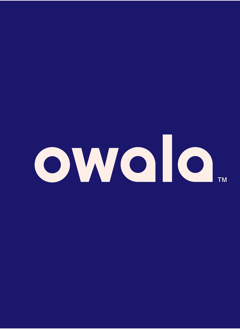 Owala - Owala FreeSip Insulated Stainless Steel Water Bottle with Straw BPA-Free Sports Water Bottle Great for Travel 24 Oz Smooshed Blueberry - Image 1