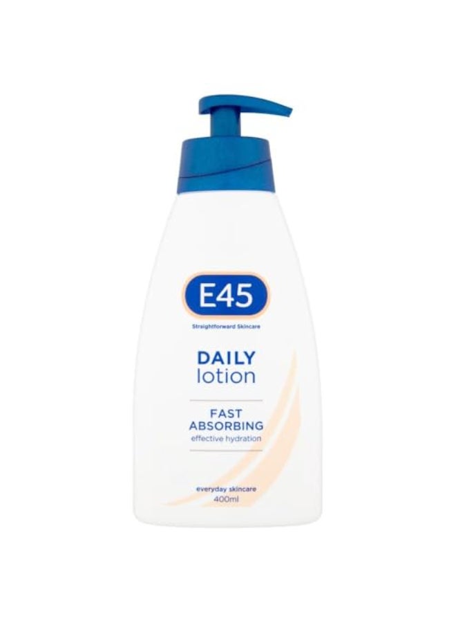 E45 Daily Moisturising Lotion 400 ml - Image 1