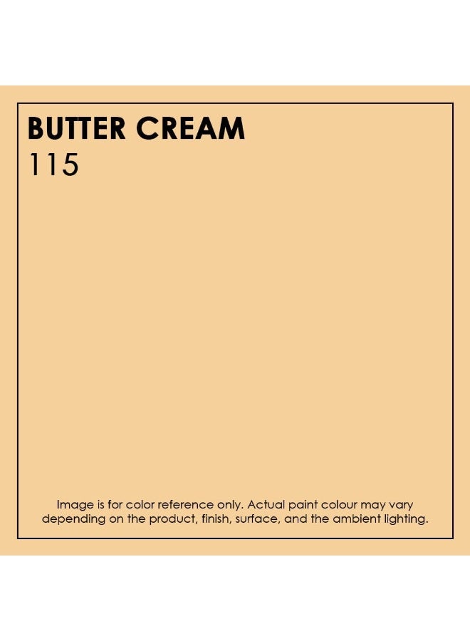 Ritver Matte Emulsion Paint for Home Decor, Premium Interior Wall Paint for Smooth Finish & Modern Wall Decor, Premium Low Odor Home Wall Paint - Butter Cream - Image 3