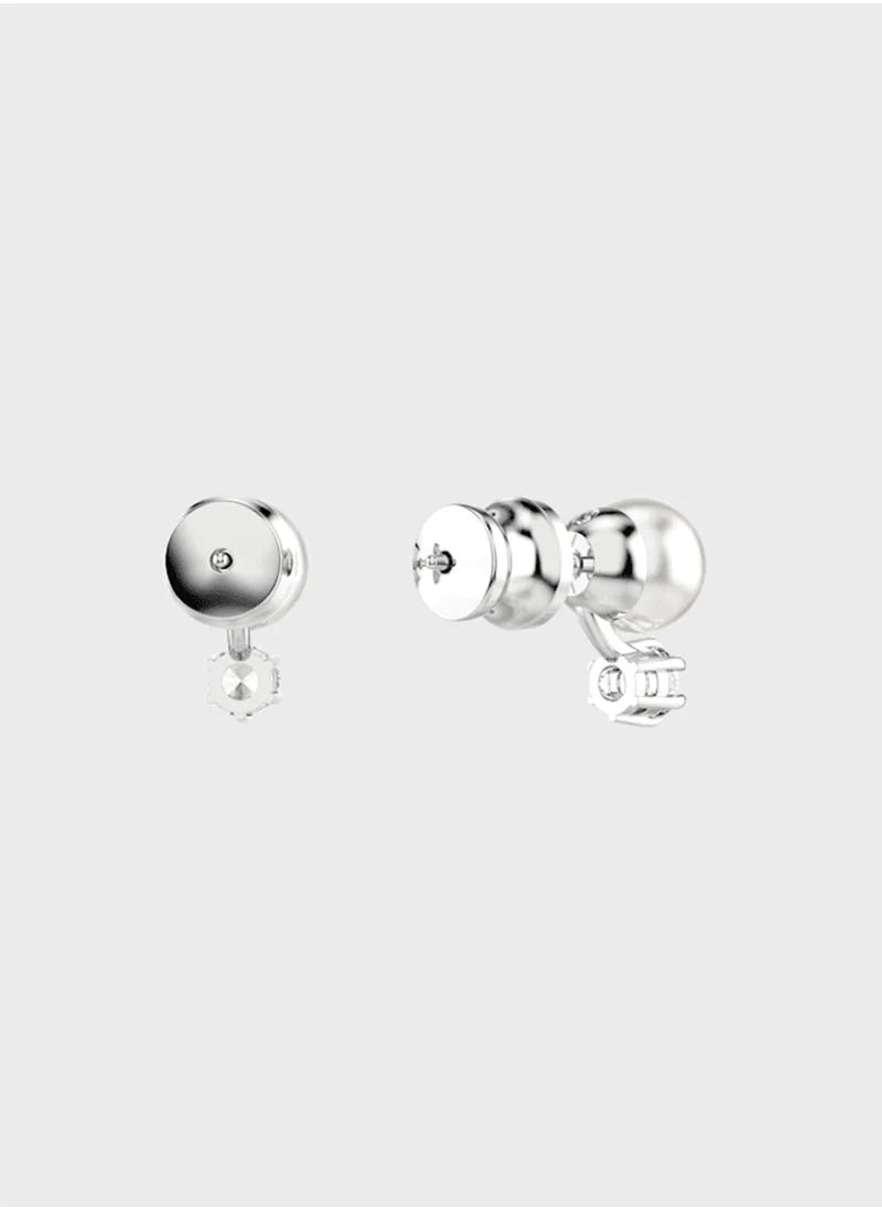 سواروفسكي Perl Detail Stud Earrings