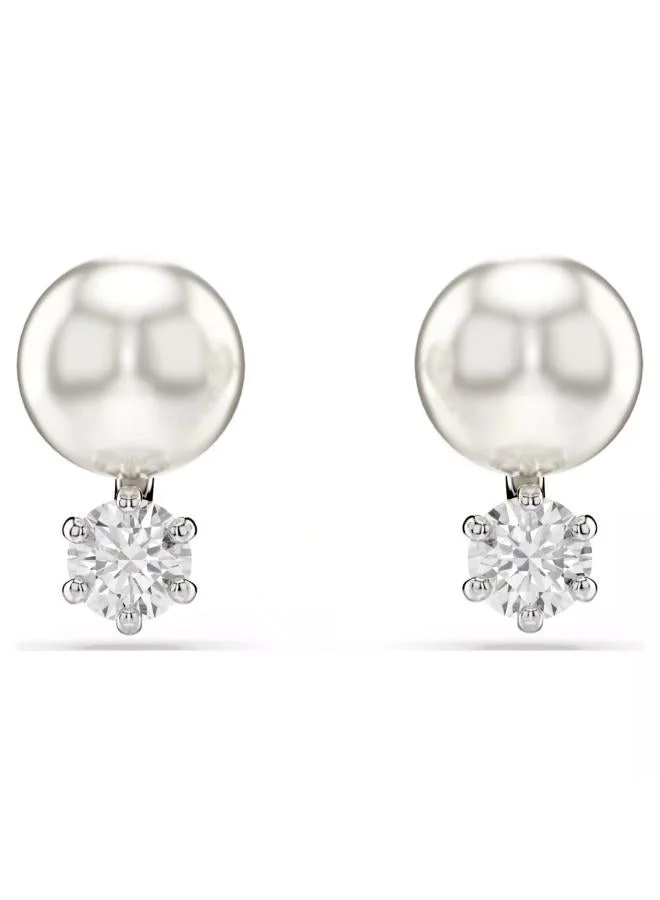 Perl Detail Stud Earrings