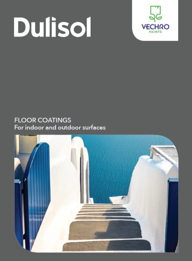 Vechro Dulisol Hydro Floor Paint - Highly Resistant, Acrylic PU Hybrid Waterbased floor paint - Color Grey RAL 7035 Satin - Image 2