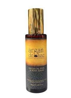 argan de luxe Argan De Luxe Argan Oil Hair and Body Serum 100ml  - Image 1