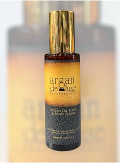 argan de luxe Argan De Luxe Argan Oil Hair and Body Serum 100ml  - Image 3