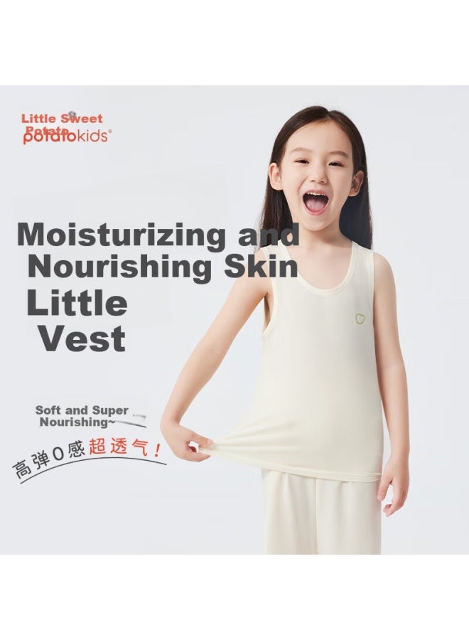 Potatokids Modal Kids Sleeveless Vest Summer - Image 1