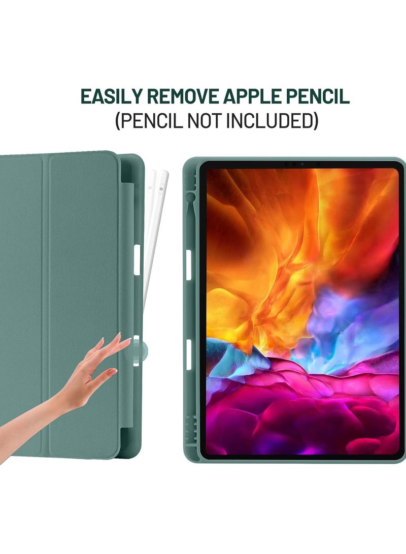 LEDIN Case Compatible with iPad 9 8 7 Generation 10.2 Inch, Model 2021/2020/2019,9th/8th/7th Case with Pen Holder, Trifold Stand Protective Case, Auto Sleep/Wake for iPad 10.2 - Image 5