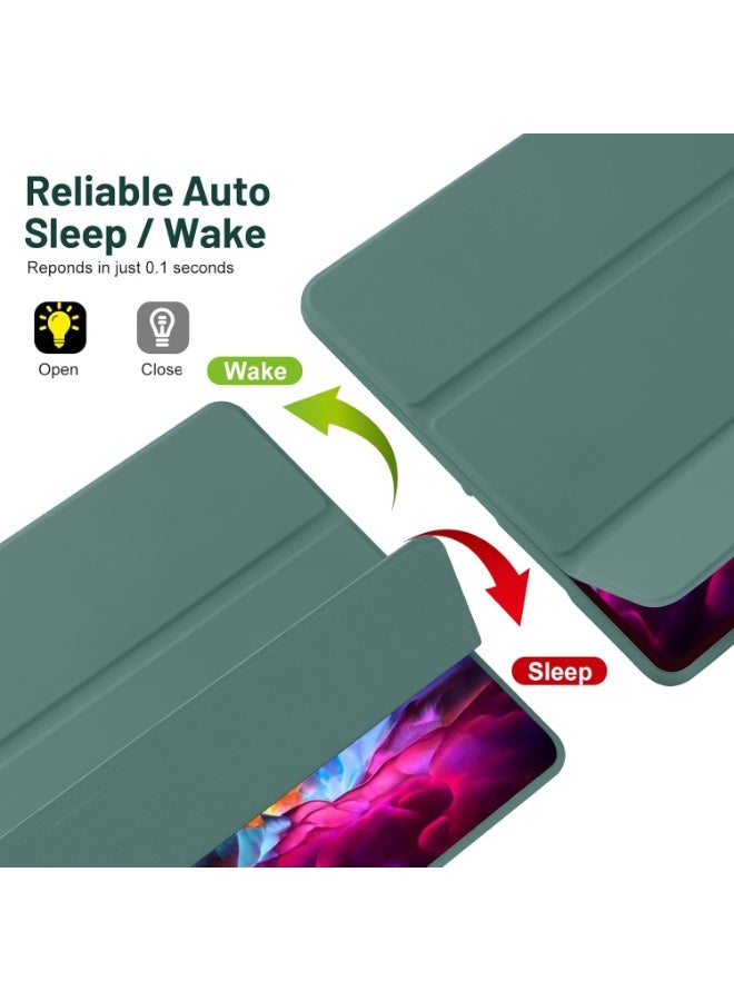 LEDIN Case Compatible with iPad 9 8 7 Generation 10.2 Inch, Model 2021/2020/2019,9th/8th/7th Case with Pen Holder, Trifold Stand Protective Case, Auto Sleep/Wake for iPad 10.2 - Image 3
