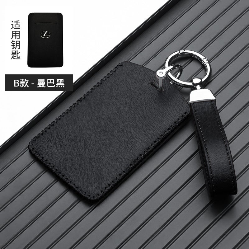 LEXUS Luxury Sheepskin Key Case for Lexus LS, IS, CT, GS, NX, ES, RX, and LX - Elegant Design - Image 1