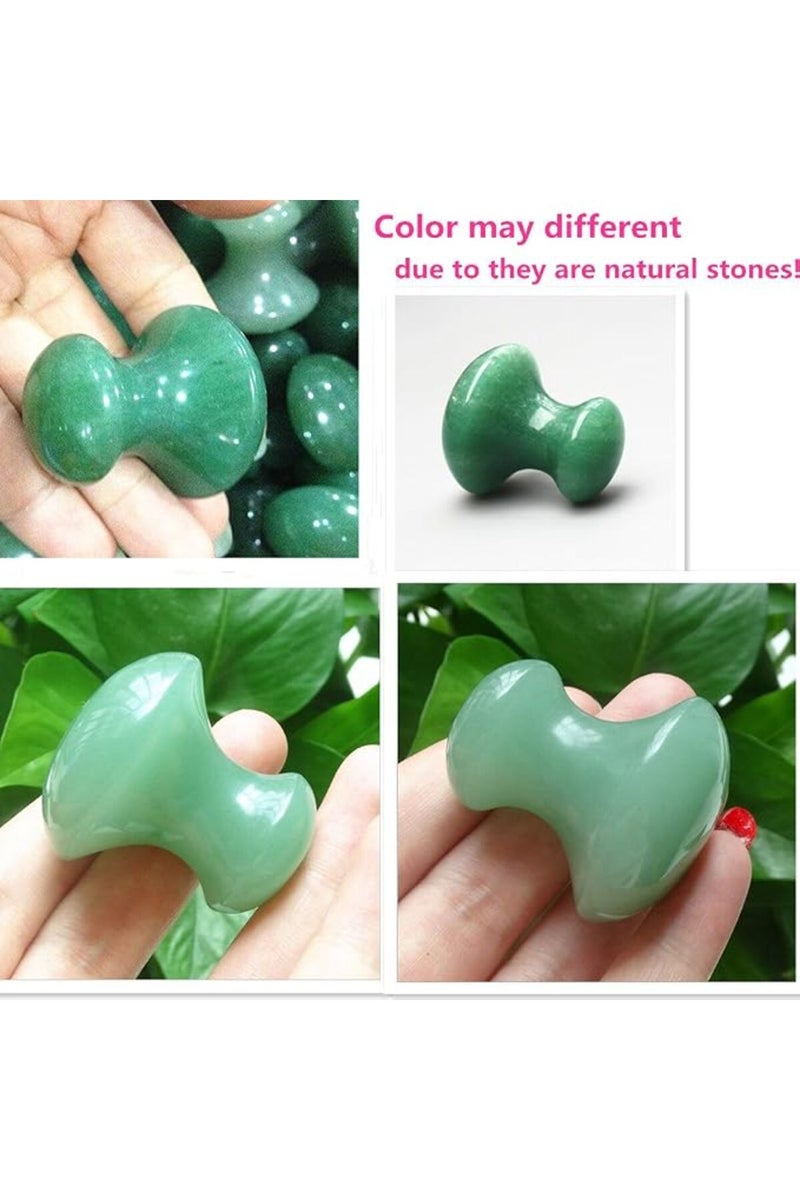 2pieces Gua Sha Tool,Gua Sha Scraping Massage Tool,Crystal Chakra Healing Stone,Mushroom Shape Guash - Image 4