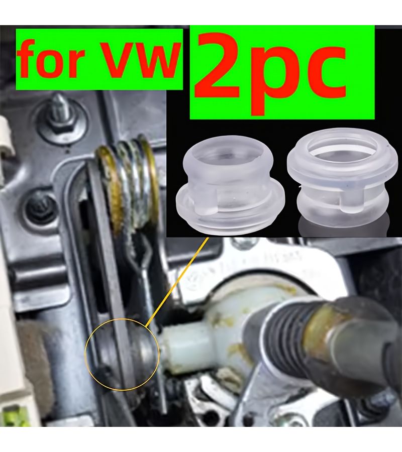 2Pcs Manual Shift Lever Cable Bushing Repair Kit For Volkswagen Golf Mk4 Bora Transmission Selector End Connecting Rod Rubber Sleeve 191798116A - Image 2