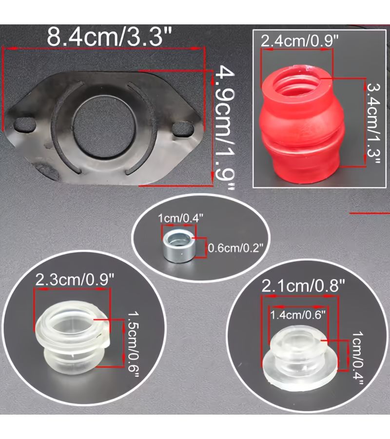 2Pcs Manual Shift Lever Cable Bushing Repair Kit For Volkswagen Golf Mk4 Bora Transmission Selector End Connecting Rod Rubber Sleeve 191798116A - Image 5