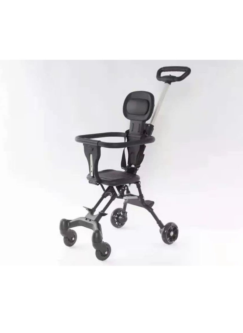 Generic - Baby Stroller Lightweight & Foldable Compact And Reversible Handle bar Safety Belt Travel Pram For Baby From 6 Month to 3 Years - Image 1